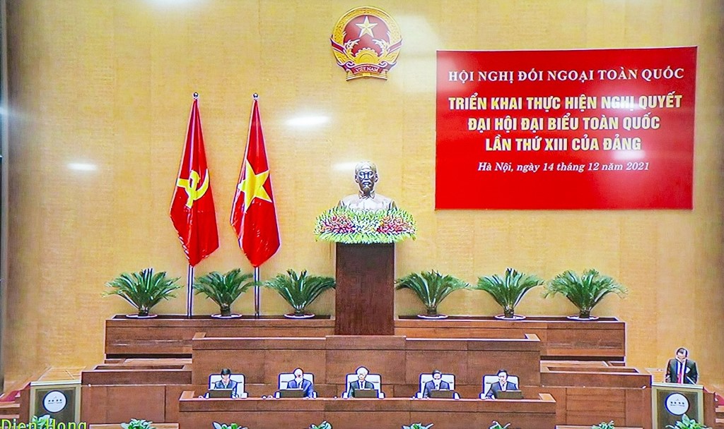 Đảng ủy Cục Đăng ký quốc gia giao dịch bảo đảm dự Hội nghị Đối ngoại toàn quốc triển khai thực hiện Nghị quyết Đại hội XIII của Đảng