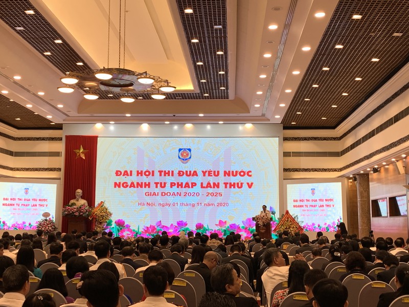 Tập thể, cá nhân Cục Đăng ký quốc gia giao dịch bảo đảm được vinh danh điển hình tiên tiến ngành Tư pháp giai đoạn 2015-2020