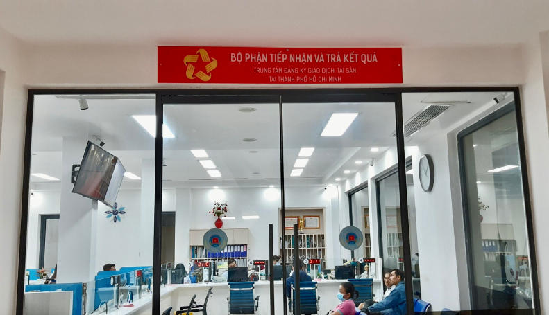 Cục Đăng ký quốc gia giao dịch bảo đảm đi đầu trong việc triển khai, sử dụng bộ nhận diện thương hiệu Bộ phận một cửa