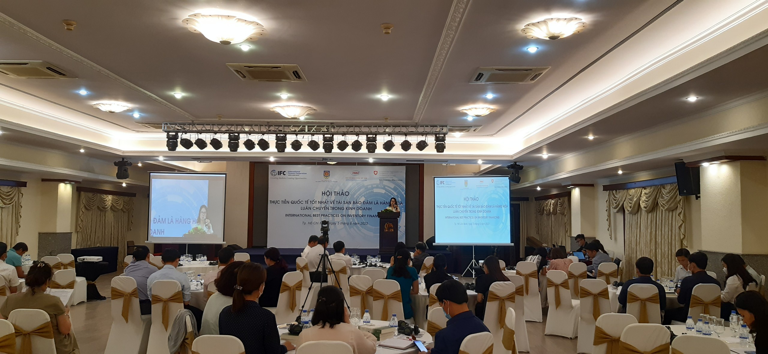 Hội thảo thực tiễn quốc tế tốt nhất về tài sản bảo đảm là hàng hóa luân chuyển trong kinh doanh